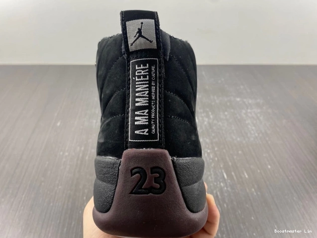 Boostmaster lin Black DV6989-001 Maniere Retro Jordan 12 A Ma 0731